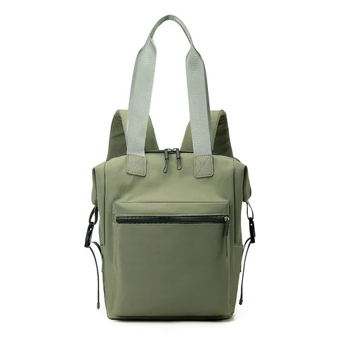 Dames Mode Waterbestendige Nylon Rugzak Grote Capaciteit Casual Reizen Woon-Werkverkeer Rugzak Voor School Dagelijks Gebruik Lichtgewicht Tas