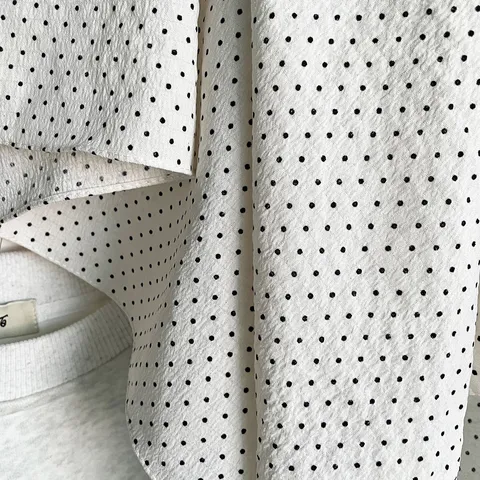 Elegante Franse Stijl Polka Dot Seersucker Vierkante Sjaal Ademend Zijdeachtig Hoofddoek Halssjaal Haaraccessoire Voor Dames Vakantie Dagelijks