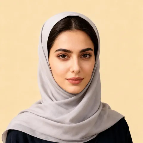 Women Fashion Cotton Square Scarf Neck Protection Breathable Windproof Daily Casual Head Scarf Hijab Wrap