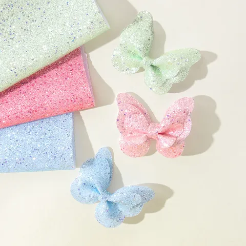 Bambini Fiocco Fermaglio Paillettes Forcina Carino Bambino Accessori Capelli Tessuto Carino Strumento Acconciatura