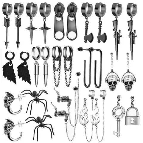 Men's Alloy Earrings