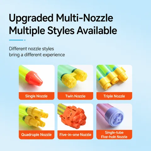 Outdoor Summer Water Play Plastic Pull Type High Pressure Water Gun Beach Pool Toy For Kids And Adults