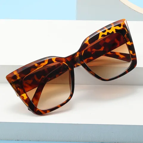 Gafas de Sol de Mariposa Oversize Para Mujer Moda Lentes Degradadas Ojo de Gato Gafas de Sol Elegantes Protección UV
