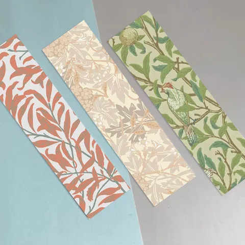 Classic Art Vintage Floral Bookmarks Aesthetic Plant Paper Page Marker For Reading Book Decoration DIY Stationery Gift