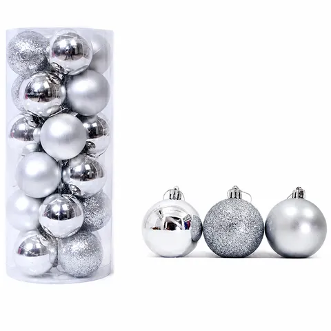 Kunststoff Weihnachtskugeln Hängende Kugeln Bruchsichere Ornamente Für Christbaum Weihnachtsfeier Heimdekoration