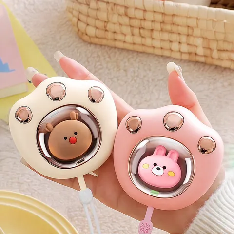 Tragbarer USB Wiederaufladbarer Süßer Katzenpfote Handwärmer Mini Cartoon Elektronischer Taschenheizer Winter Wärmegerät