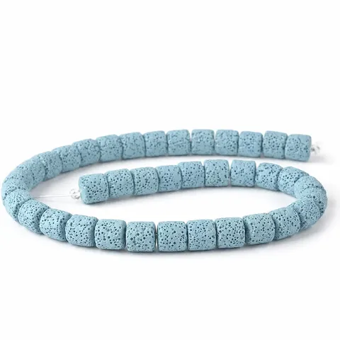 Volcanic Stone Barrel Beads Aromatherapy Essential Oil Spacer Loose Beads For DIY Handcrafted Jewelry Making Craft