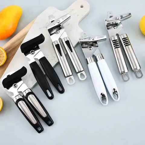 Apribottiglie Manuale in Acciaio Inossidabile Strumento da Cucina Multifunzionale per Casa