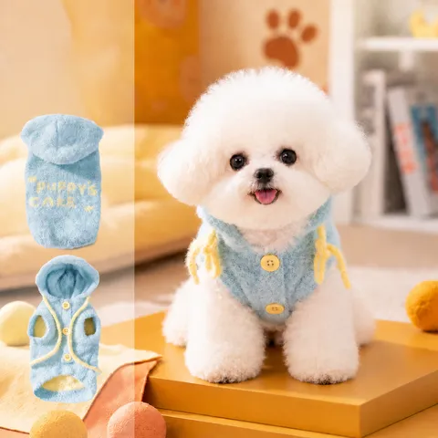 Cute Pet Dog Sweater Warm Fleece Winter Puppy Clothes For Small Dogs Cats Apparel Pullover Outfit