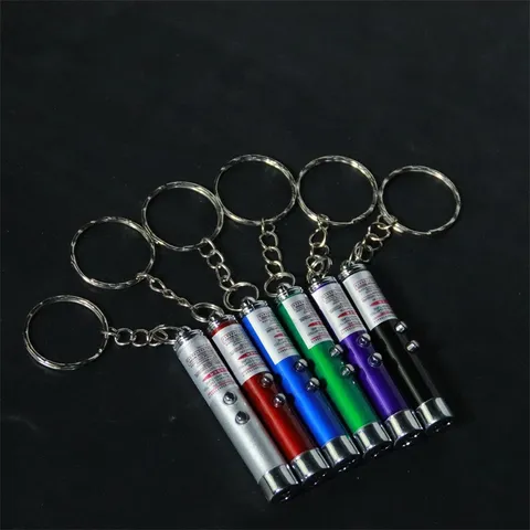 LED Laser Cat Toy Interactive Laser Pointer Pen Red Dot Light Portable Pet Training Toy For Indoor Cats Kitten Entertainment