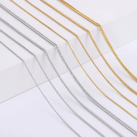 Minimalistisch Edelstahl Chopin Kette Halskette Für Damen Vergoldet Zarte Schlüsselbeinkette Mode Schmuck Geschenk