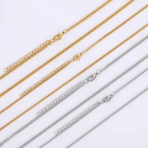 Minimalistisch Edelstahl Chopin Kette Halskette Für Damen Vergoldet Zarte Schlüsselbeinkette Mode Schmuck Geschenk