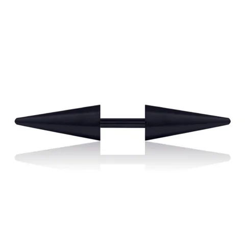 Stainless Steel Spike Stud Earrings Men Women Punk Body Jewelry Double Sided Conical Piercing Earrings