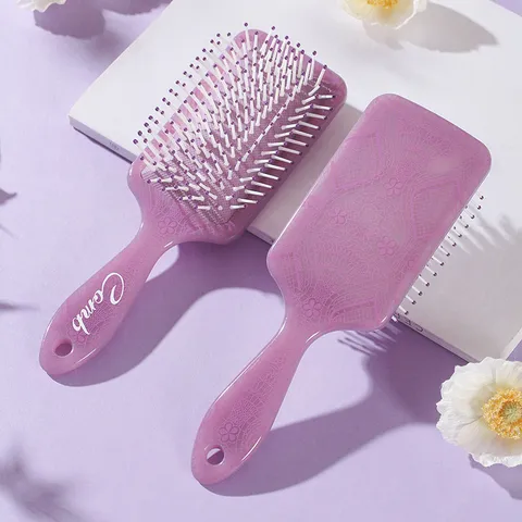 Square Totem Massage Fluffy Hair Comb Air Cushion Detangling Brush High Elastic Scalp Massage Comb For Women And Men Hair Care Tool