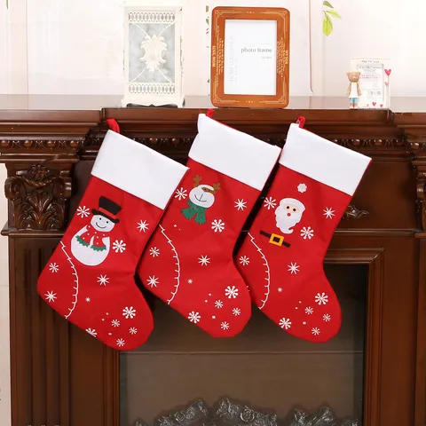 Christmas Minimalist Classic Style Santa Claus Festival Hanging Ornaments Decorative Props Decorations Hanging Ornaments