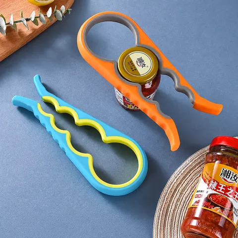 Multifunktionaler Dosenöffner Kunststoff Und Gummi Rutschfester Manueller Flaschenöffner Küchenhelfer Für Zuhause