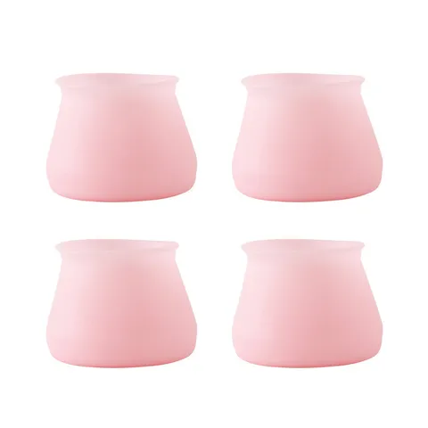 Silicone Chair Leg Protectors Anti Slip Furniture Floor Protectors Round Table Leg Caps Floor Protection Cover Home Furniture Accessories
