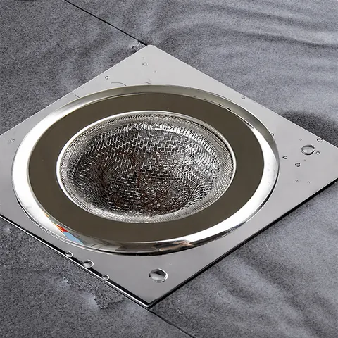 Stainless Steel Kitchen Sink Strainer Anti Clogging Drain Filter Basket Modern Minimalist Polished Surface Home Gadget