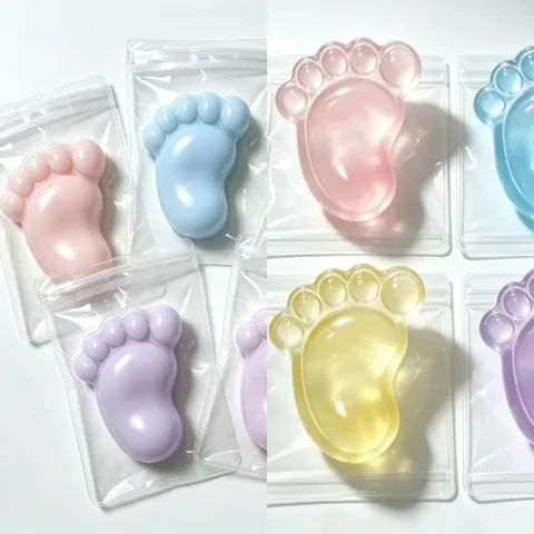 Mignon Jouet Fidget Squishy Anti-Stress Design Patte de Chat Pied Petit Pain Glaçon Souple Jouet Sensoriel TPR Cadeau Amusant