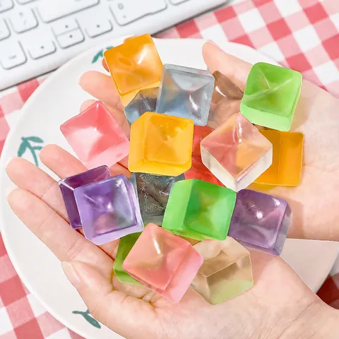 Mignon Jouet Fidget Squishy Anti-Stress Design Patte de Chat Pied Petit Pain Glaçon Souple Jouet Sensoriel TPR Cadeau Amusant