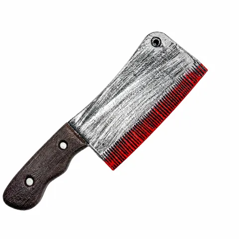 Halloween Bloody Plastic Toy Knife Simulation Horror Prop Scary Party Prank Performance Decoration Toy