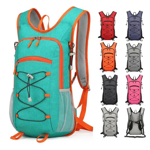 Outdoor Sports Backpack Waterproof Oxford Cloth Casual Travel Daypack With Breathable Straps For Hiking Cycling