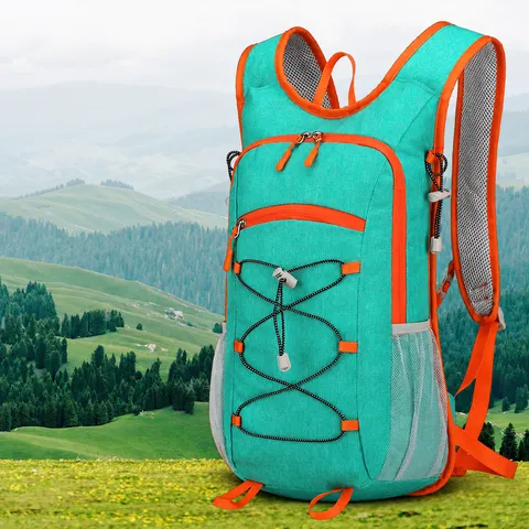 Outdoor Sports Backpack Waterproof Oxford Cloth Casual Travel Daypack With Breathable Straps For Hiking Cycling