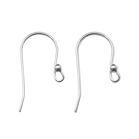 Monachelle per Orecchini in Argento Sterling 925 Accessori per la Creazione di Gioielli Fai-da-te Componenti Placcati in Oro Oro Rosa e Argento per Orecchini Artigianali