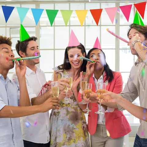 Multicolor Triangular Bunting Banner Imitation Linen Cloth Digital Printing Festive Garland for Party Birthday Hanging Decor
