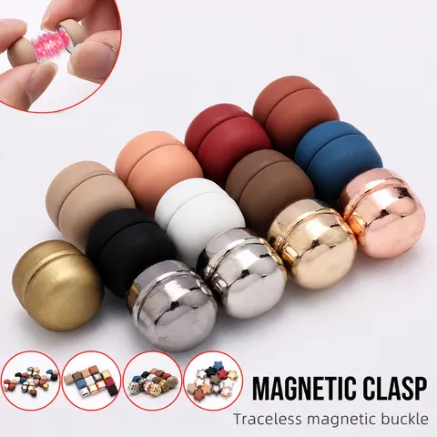 Magnetische Sjaal Gesp Spoorloze Sterke Magneet Hijab Clip Voor Vrouwen Legering Anti-Blootstelling Broche Sjaal Accessoire Macaron Kleuren