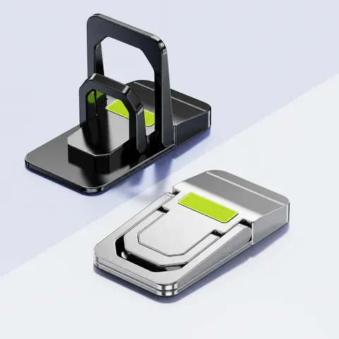 Mini Opvouwbare Laptopstandaard Draagbare Onzichtbare Desktop Koeling Beugel ABS en Siliconen Universele Laptop Houder