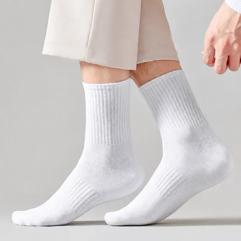 Unisex Μονόχρωμες Αθλητικές Κάλτσες Αναπνεύσιμο Πολυεστέρας Μέχρι τη Γάμπα Κοντές Κάλτσες για Άνδρες Γυναίκες Αθλητισμό Καθημερινά