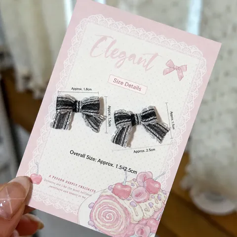 Sweet Nail Art Decoration Fairy Lace Mesh Bow With Streamer Velvet 3D Bow Jewelry For Women Manicure DIY Accessories