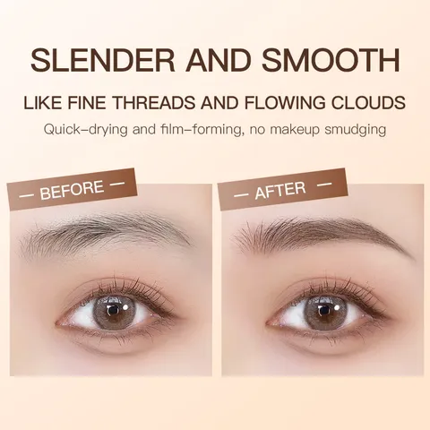 Life Girls Flüssiger Augenbrauenstift 0,01 mm Ultrafeine Spitze Für Natürlichen Wild-Brauen-Effekt Wasserfest Langanhaltend Professionelles Make-up