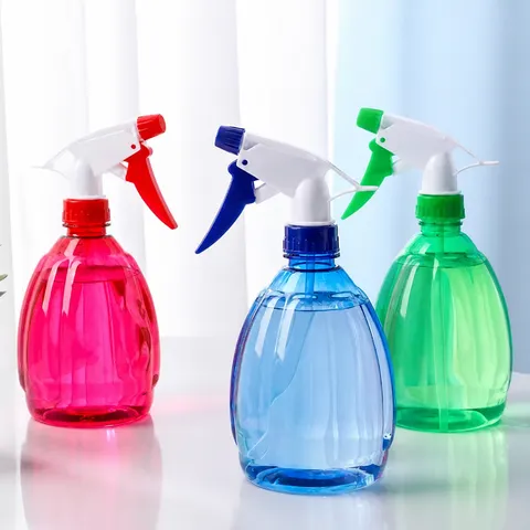 Manual Hand Press Pumpkin Spray Bottle Candy Color Plastic Water Can For Gardening Cleaning Disinfection Plant Watering Home Sprayer