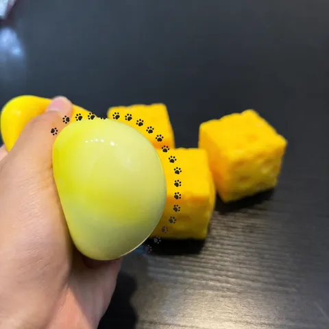 Quadratisches Mini Käse Squishy Spielzeug Soft Slow Rebound Stressabbau Squeeze Spielzeug Für Kinder Und Erwachsene Butter
