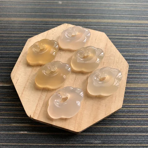 Natuurlijke Agaat Chalcedoon Hanger Voor Vrouwen Ijs Lychee Gelei Ping An Kou Boeddha Flespompoen Vos Blad Amulet Sieraden Cadeau