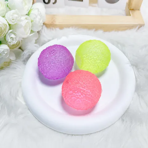 Palla di Caramelle Testurizzata Giocattolo Squishy a Rilascio Lento Antistress Morbido Riempimento di Maltosio Palla Decompressione per Ufficio