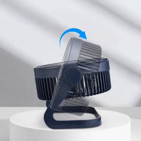 Tragbarer USB-Desktop-Lüfter Kleiner Elektrischer Lüfter Leiser Bürstenloser Motor Luftzirkulator Für Büro Studentenwohnheim