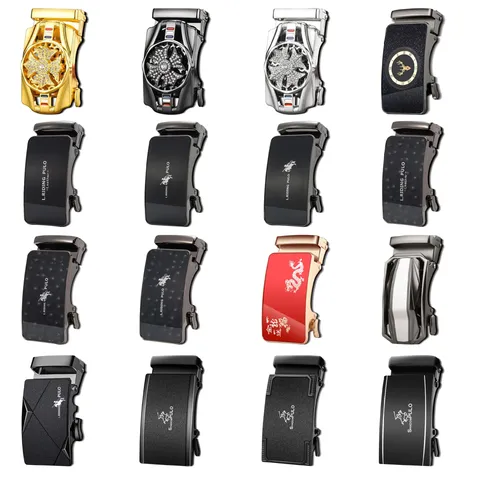 Fibbia per Cintura Automatica da Uomo in Lega di Ricambio Fibbia a Scorrimento Resistente all'Usura Protezione Contro i Graffi Accessorio per Cintura Casual Maschile