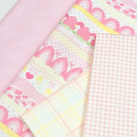 Korean Ins Style Strawberry Printed Plush Tablecloth Aesthetic DIY Fabric Desk Dining Tea Table Decoration Background Cloth