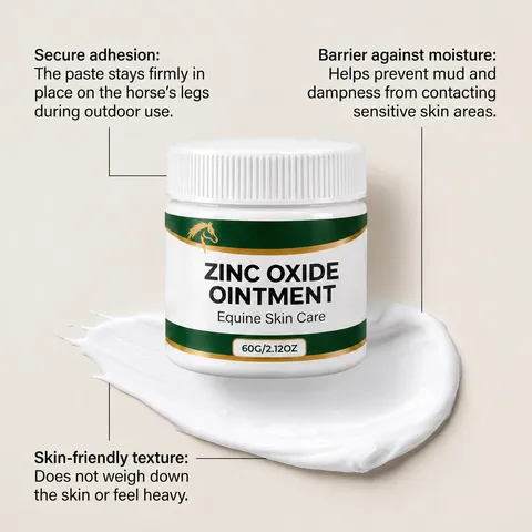 Zinkoxid Salbe Für Pferde Equine Hautpflege Schützende Beruhigende Barrierecreme Für Pferdefersen Beine Tägliche Pflege