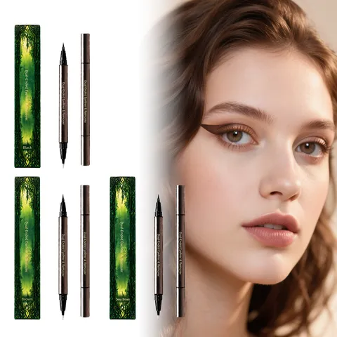 2-In-1 Doppelseitiger Eyeliner Und Make-Up-Entferner-Stift Langlebig Wischfest Präziser Eyeliner-Korrekturstift Für Damen Schönheit