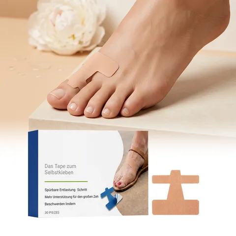Big Toe Care Support Patch Adhesive Toe Smoothing Tape Foot Relieve Pressure Support Breathable Skin Care Foot Protection Tape