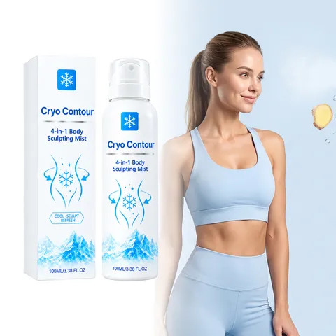 Cryo Contour Σπρέι Σμίλευσης Σώματος Τέσσερα Σε Ένα Δροσιστικό Συσφικτικό Σπρέι Σώματος Για Λείες Γραμμές Και Καθημερινή Φροντίδα