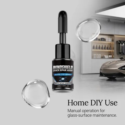 Κιτ Επισκευής Ρωγμών Παρμπρίζ Αυτοκινήτου DIY Υγρό Αποκατάστασης Γρατσουνιών Γυαλιού Φόρμουλα Γρήγορης Επισκευής Με Μεμβράνες Ωρίμανσης και Ξύστρα