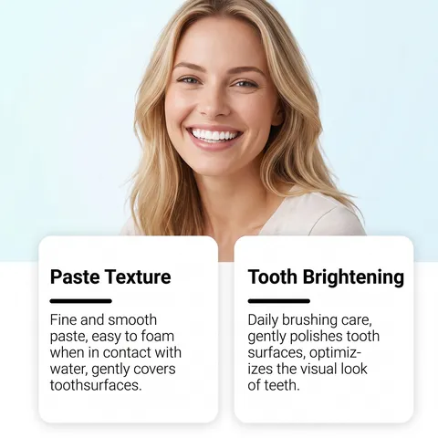 Advanced Whitening Toothpaste For Sensitive Care Fresh Breath Gentle Stain Removal Daily Oral Care Household Toothpaste