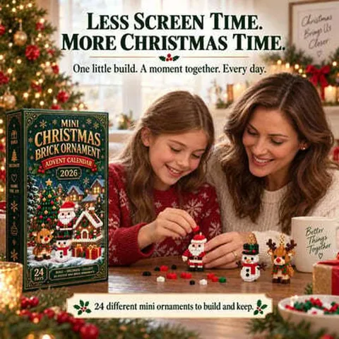 Kerst Bouwstenen Adventskalender 24 Dagen Blind Box Cadeau Mini Steen Ornament Set Voor Kinderen Huis Decoratie Feestelijke Kerstversiering