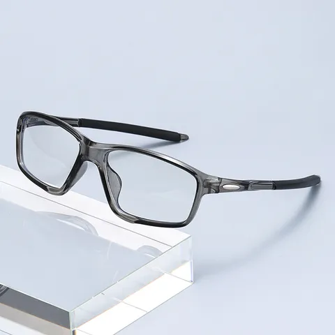 Unisex Photochromic Sports Sunglasses Anti Blue Light Ultra Light PC Frame Outdoor Cycling Driving Eyewear Fashion Glasses