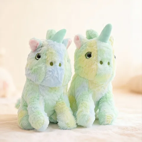 Regenbogen Einhorn Plüschtier Weiches Kuscheltier Puppe Bunte Farbverlauf Einhorn Kissen Für Kinder Geburtstag Geschenk Deko
